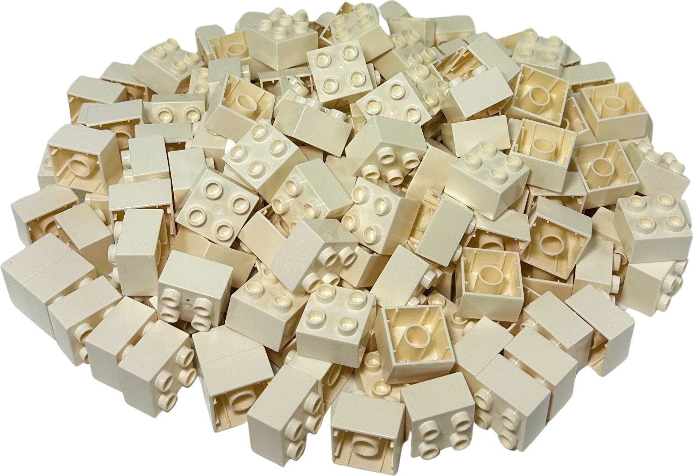 LEGO® DUPLO® 2x2 kocky Stavebné kocky Basic Bricks White - 3437 NOVINKA! Množstvo 250x