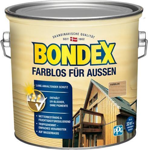 Dyrup Bondex Farblos für Außen Farblos 2,50 l - 330032