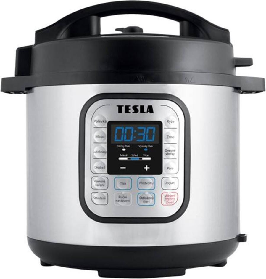 Tesla EliteCook K70, 6 l, Schwarz, Edelstahl, Edelstahl, 1,2 m, 1000 W, 220 - 240 V EPCKK70SLR