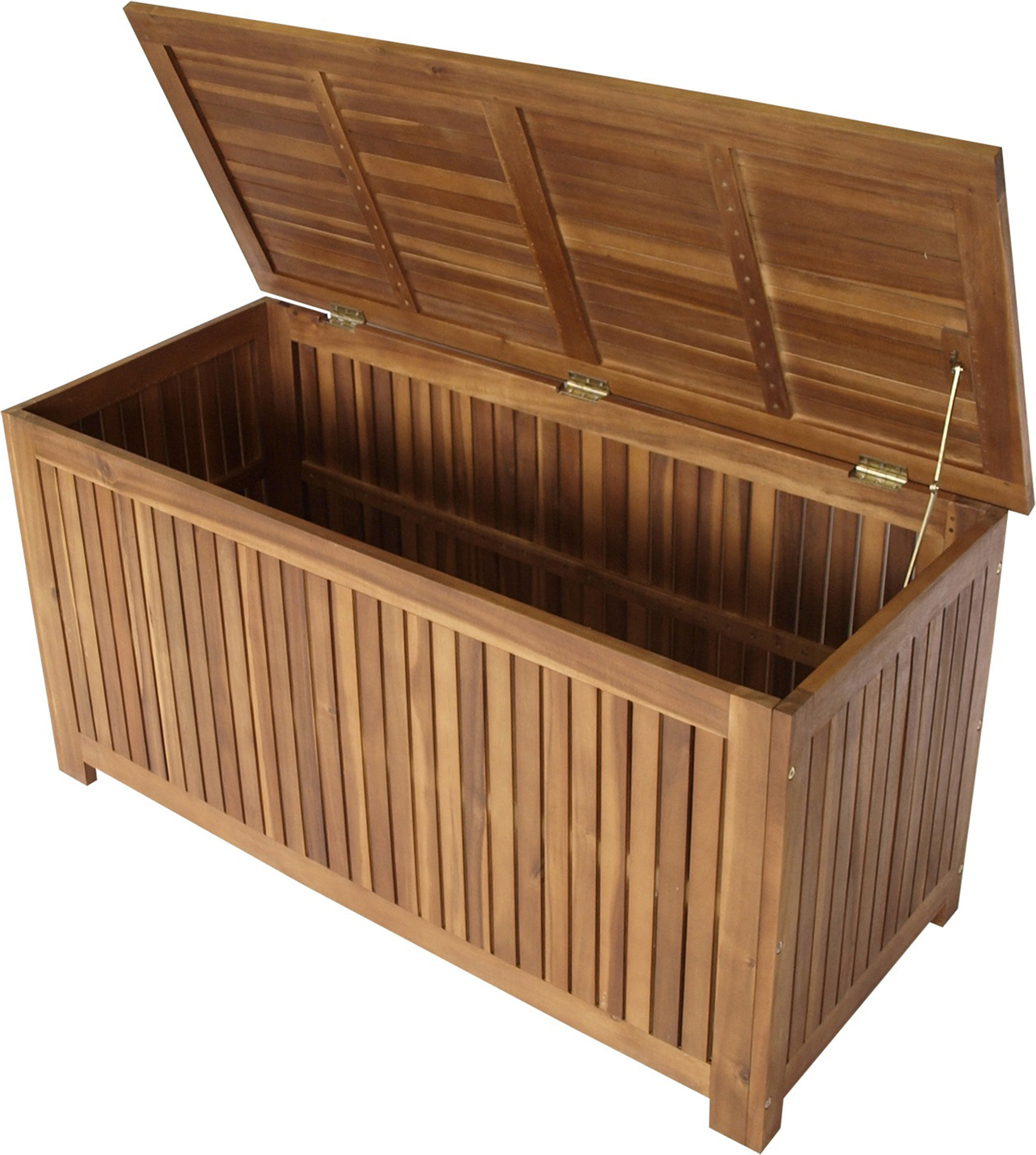 TPFGarden AUFLAGENBOX Ellesmere - Gartentruhe 117x50x58,5cm, Akazie geölt, -. BxTxH: 117x50x58.5 cm TPFG-F-ELLESMERE