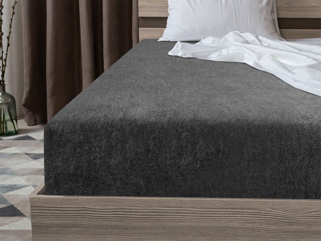 2 Stück Bettlaken In Hotelqualität – Ultraweiche Mikrofaser, Atmungsaktiv & Knitterfrei, Dunkelgrau Queen Size