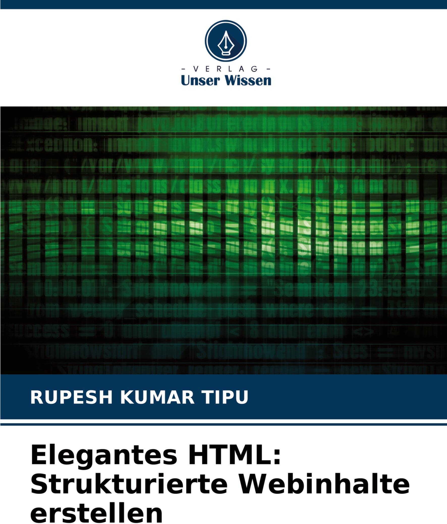 Sonstige Verlage Elegantes HTML: Strukturierte Webinhalte erstellen