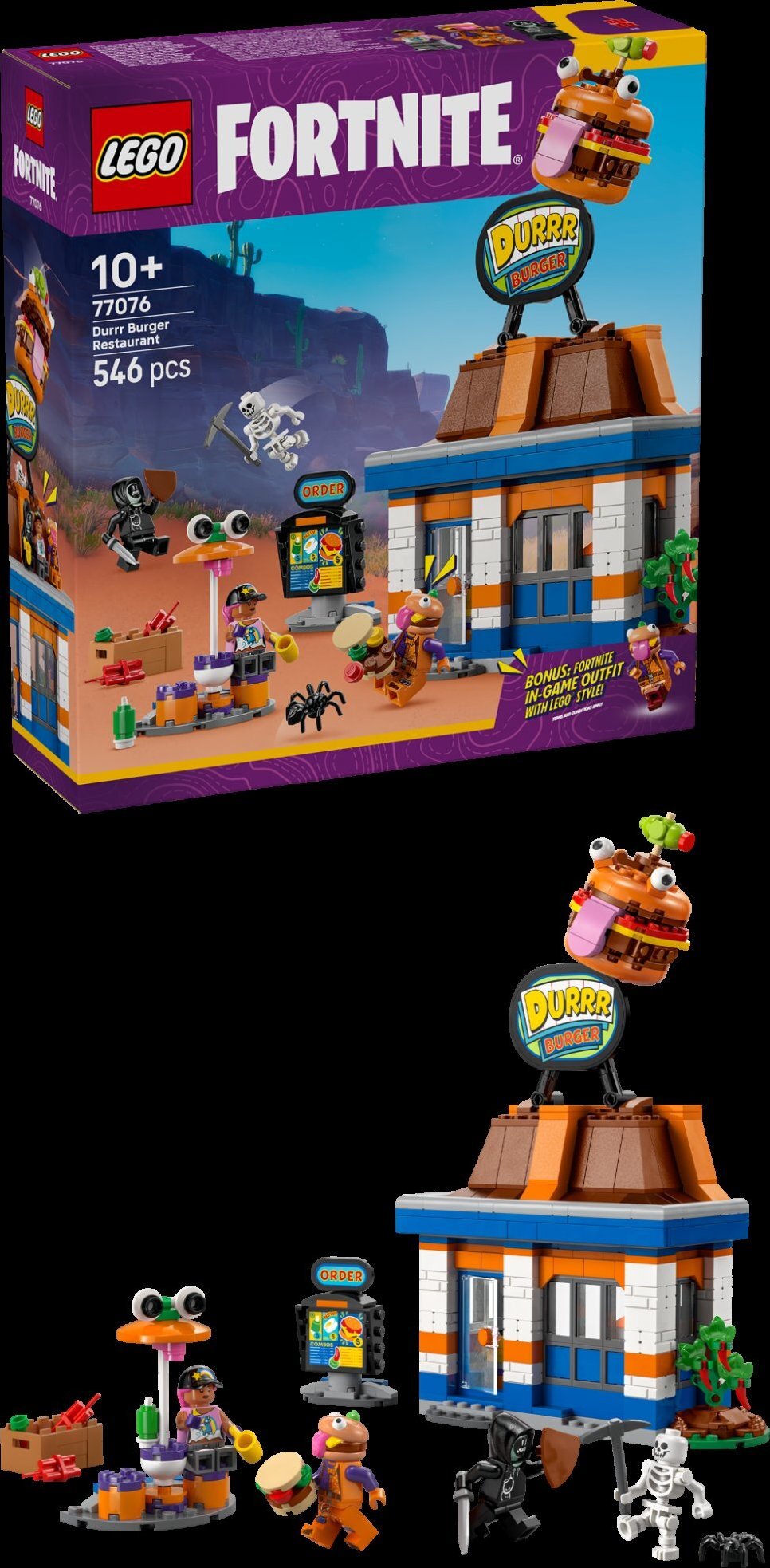 LEGO® Fortnite® 77076 Restaurace Durrr Burger