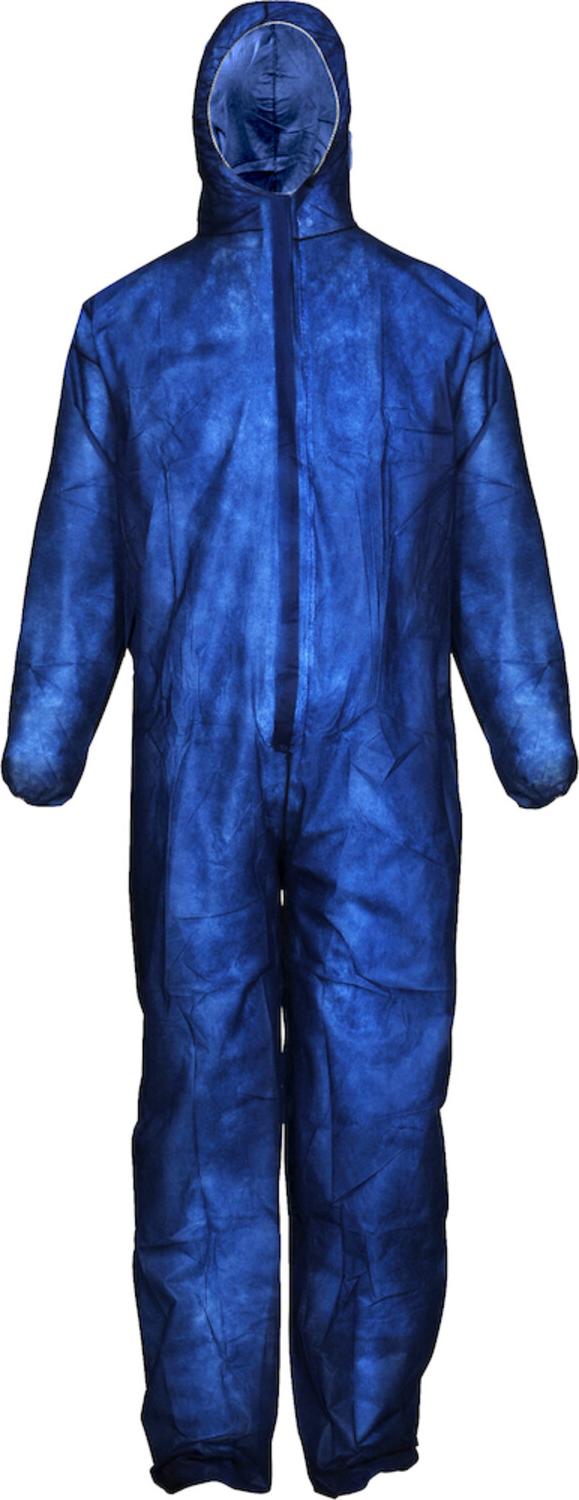 Asatex Schutzoverall, PP, 50g/qm, blau, Gr. 2XL PP-3/2XL