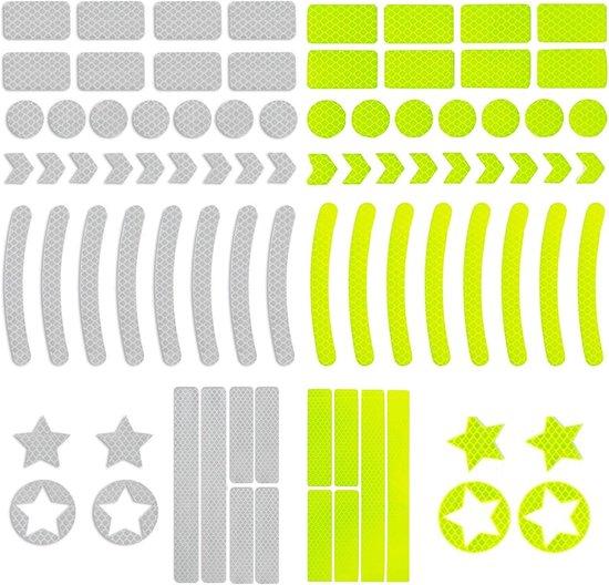 OEM Reflektorset - Sicherheit und Sichtbarkeit - 84 Stück - Goldmuster 2026