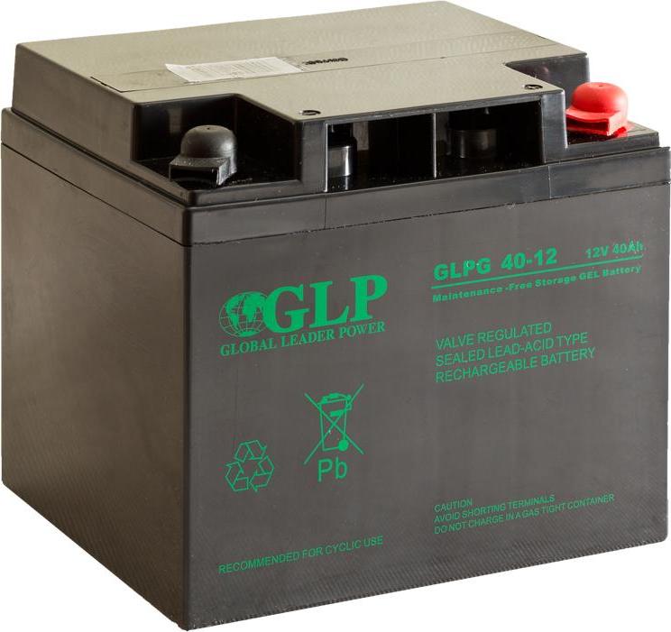 GLPG VRLA GEL Akku 12V/40Ah M6 - Hohe Zyklenzahlen