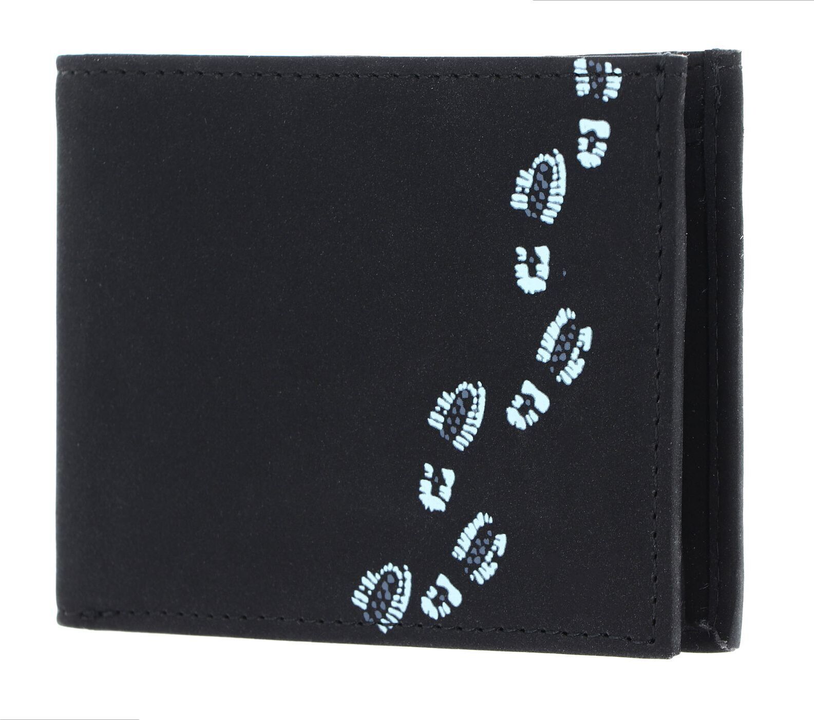 Porte-monnaie Oxmox Anti-RFID Avec Motif Crabe - Cyan Et Noir, Neuf étiqueté