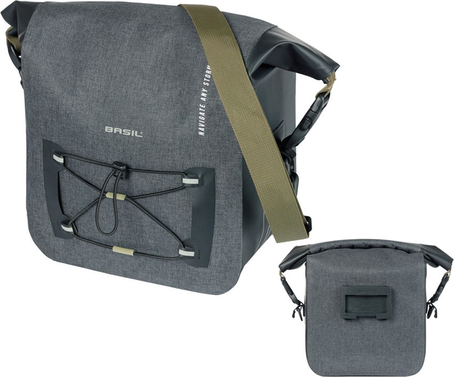 BASIL HANDLEBAR SPORT DESIGN KF BLACK