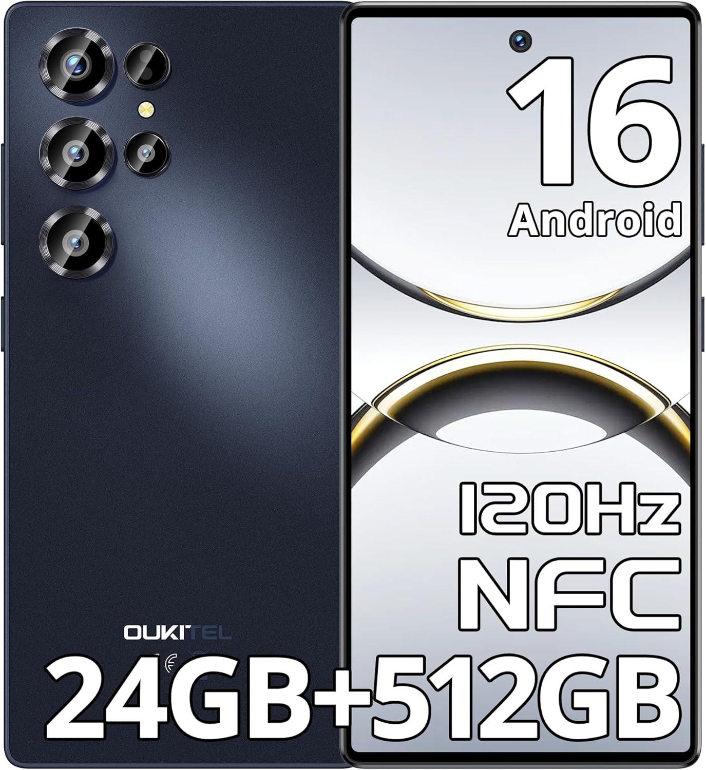OUKITEL C66 Mobiltelefone – Android 16 4G Smartphone, 6,73