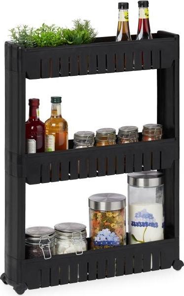 B2X Schmaler Trolley mit 3 Ablagen