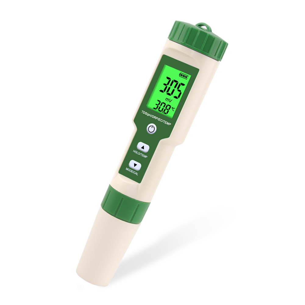 Veddelholzer pH Messgerät, Thermometer, pH TDS EC und Temperatur 4 in