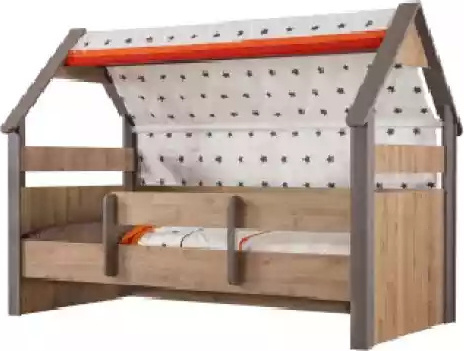 Kinderbett Bett Bettrahmen Kinderzimmer Holz Braun Betten Kindermöbel