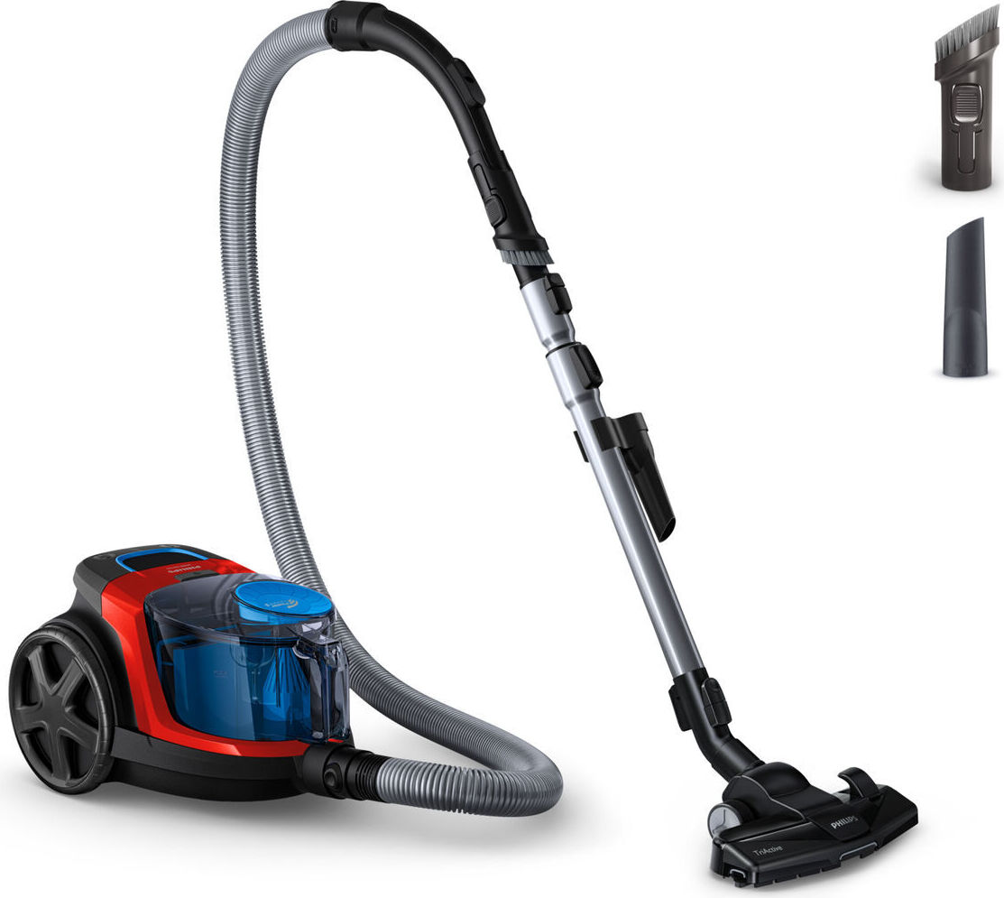Akumulátorový vysávač Philips FC9330/09 modrý čierny červený sivý 900 W 750 W 650 W