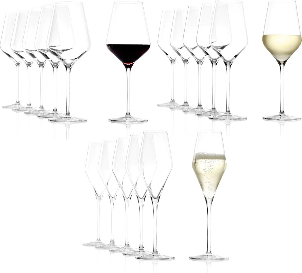 Stölzle Lausitz Weinkenner Set Quatrophil 18 tlg.