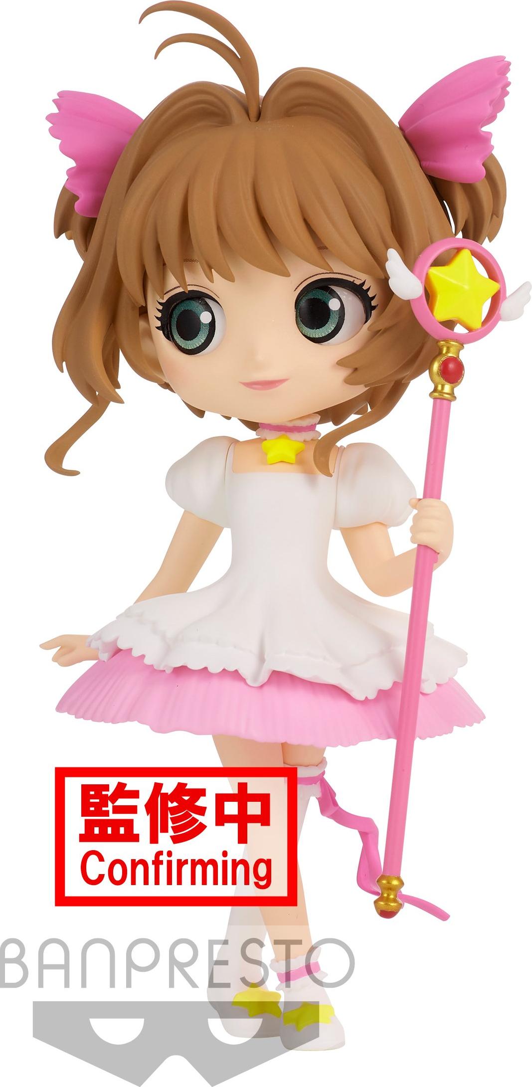 Banpresto Cardcaptor Sakura Sakura Card Q Posket Minifigur Sakura Kinomoto Ver. A 14 cm