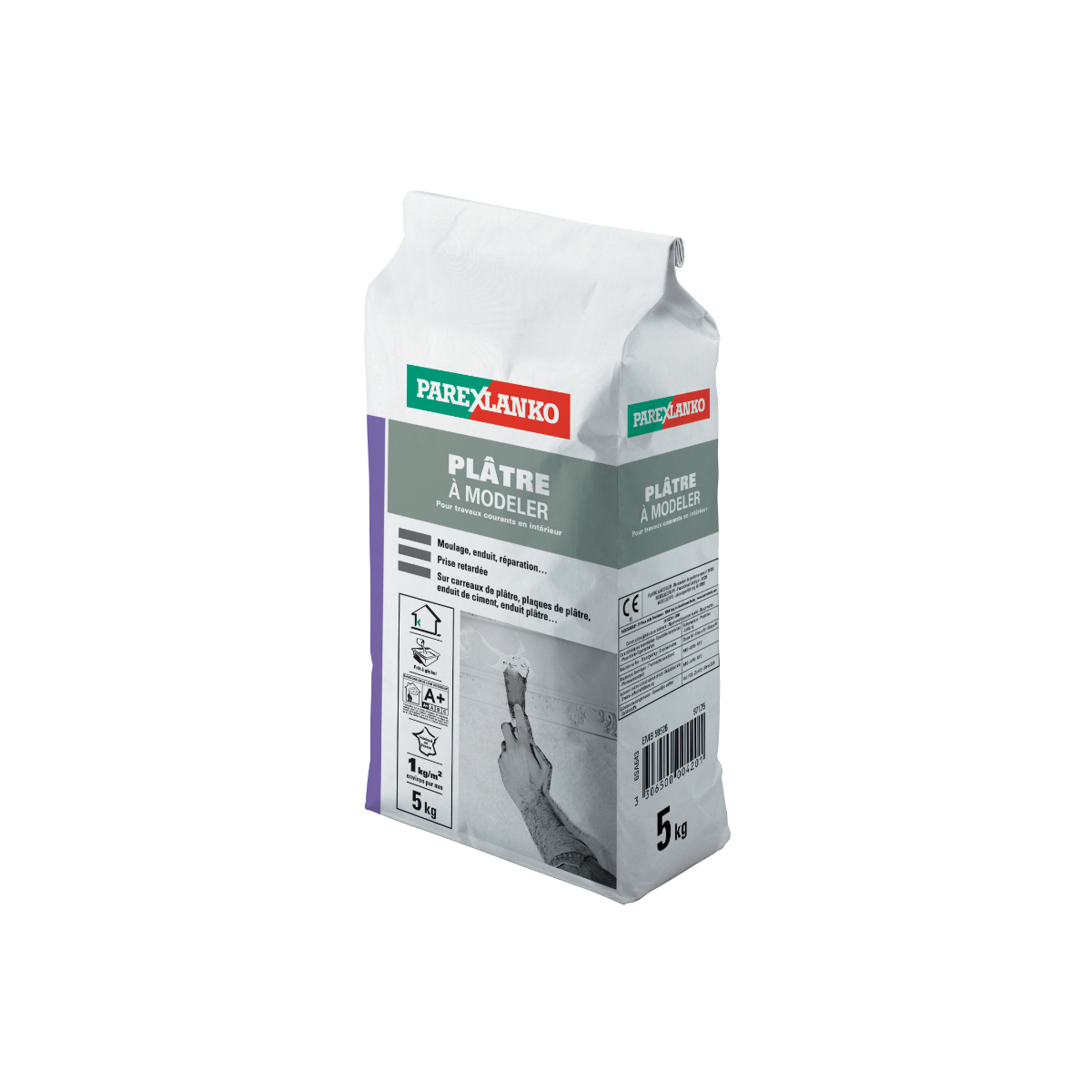 PAREXLANKO Modelliergips - 5kg - 02804