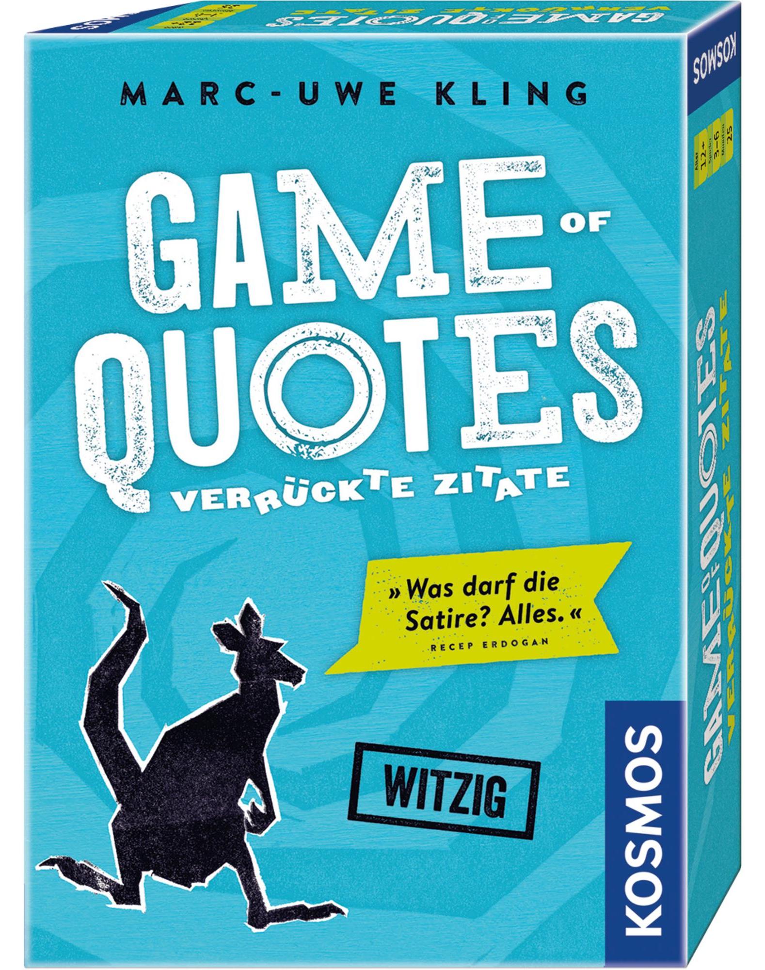 Kosmos Game of Quotes (Marc-Uwe Kling) 692926