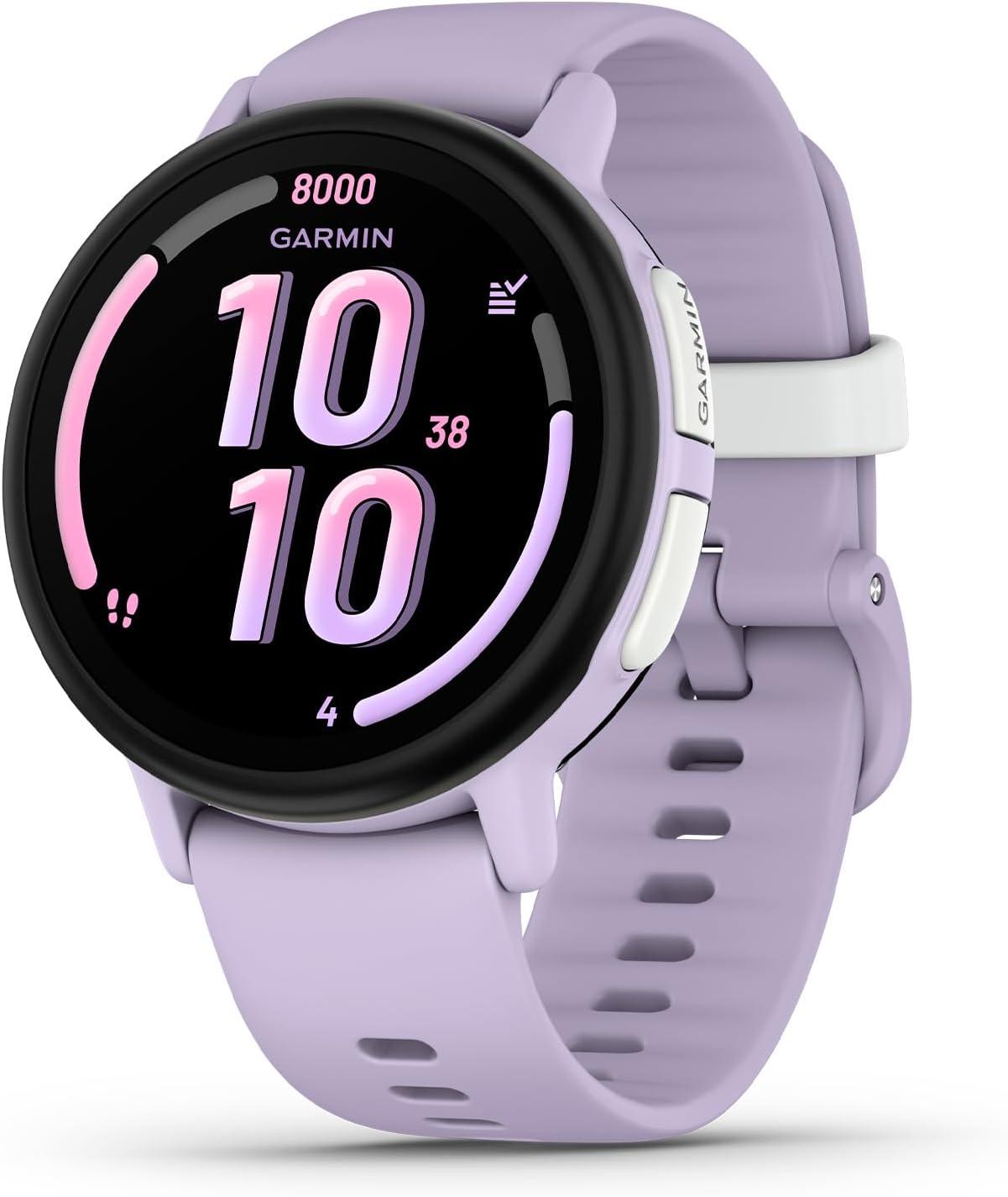 Garmin Smartwatch für Kinder, AMOLED-Touchdisplay, bis zu 2 Tage Akkulaufzeit, Schulmodus, Sport-Apps, Standortbestimmung in Echtzeit