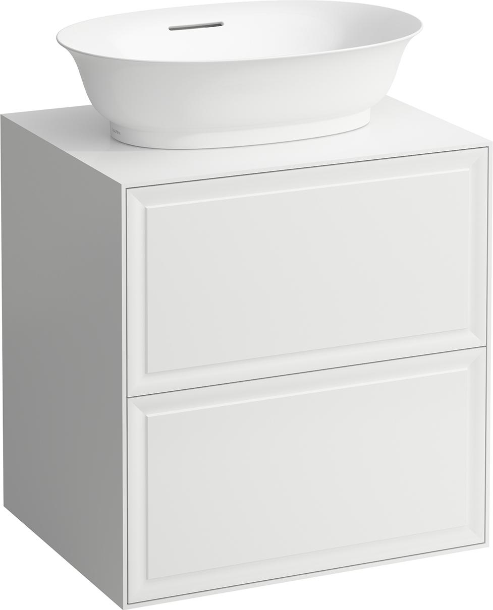 LAUFEN THE NEW CLASSIC Schubladenelement, 2 Schubladen, 575x455x600mm, zu WT-Schale H812852/3, H4060020856311