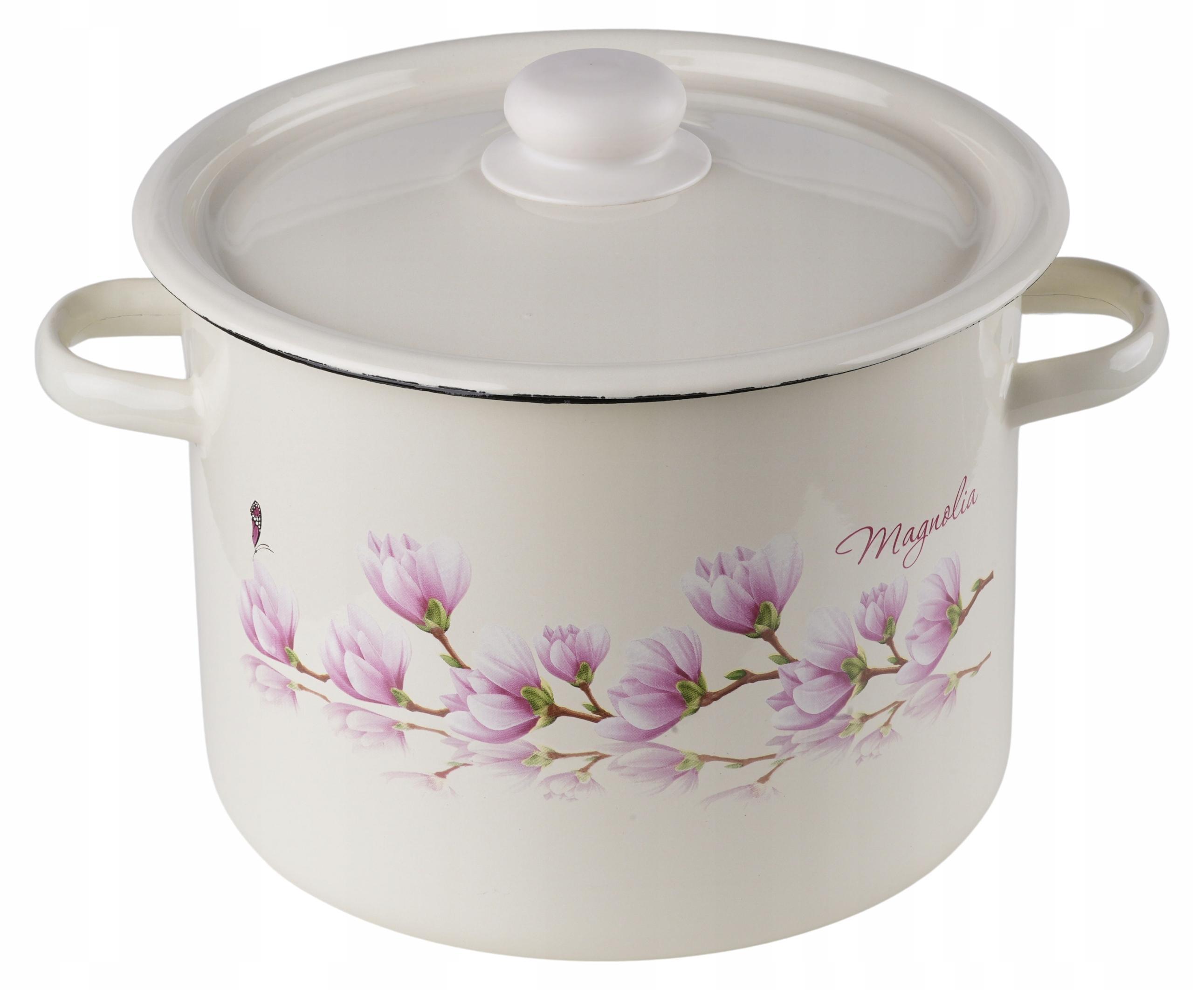 EMALIA RYBNIK Kochtopf 20 cm 4,5 L Bunt | Edelstahl Topf | Topf Induktion | Antihaft Topf