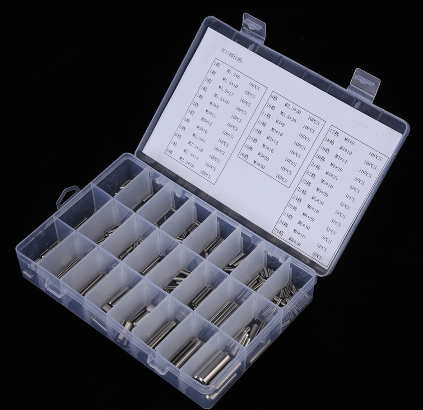 Cocosity Federstift,Spannstift,Federstift M2,Federstift aus Edelstahl,Federstiftsatz,Federstift M4