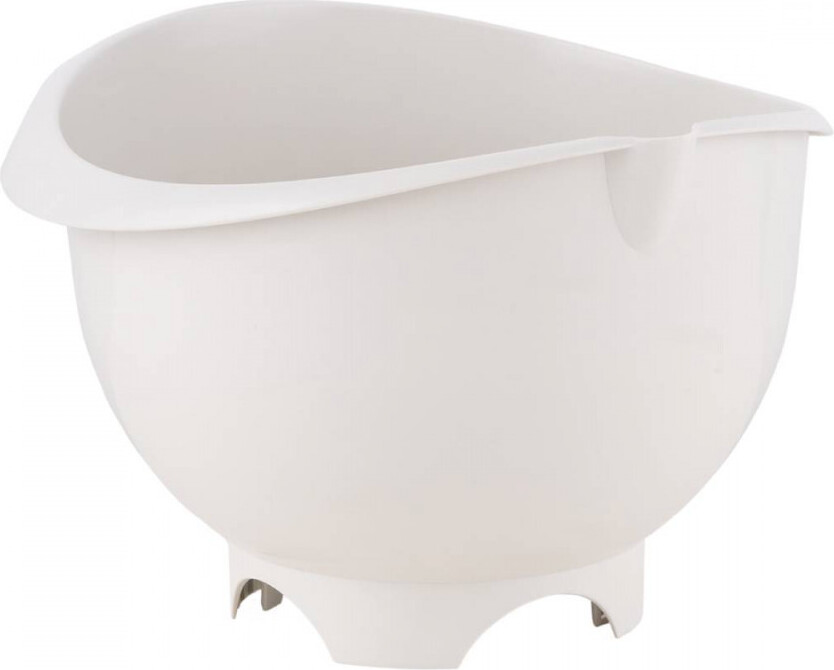 TOPFANN Rührschüssel Schüssel Kunststoff 3L Salatschüssel schüssel Küchenschüssel Servierschüssel