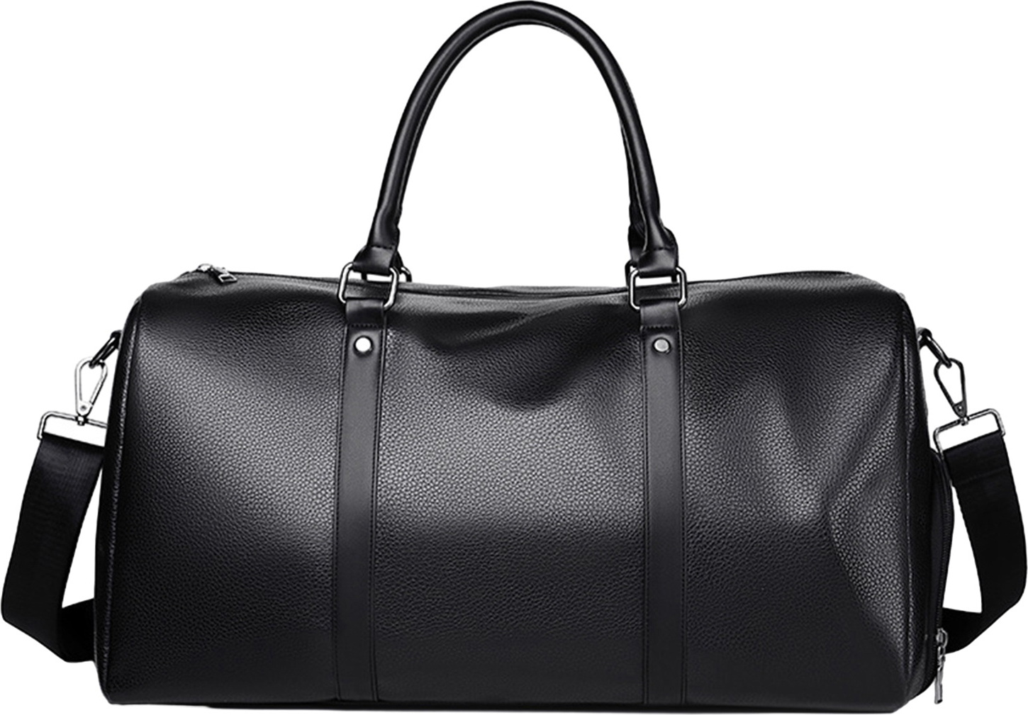 Bremen Umhängetasche, hohe Tragfähigkeit, feste Nähte, Trennung von Trockenheit und Nassheit, glattes Kunstleder, große Kapazität, einfarbig, Uni, Geschäftsreise-Reisepaket 3984456