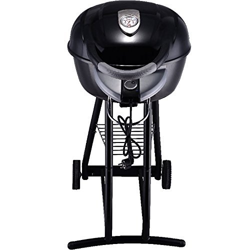 Blumbria kotlový gril | okrúhly gril s vekom | vozík na grilovanie | elektrický gril A-goods