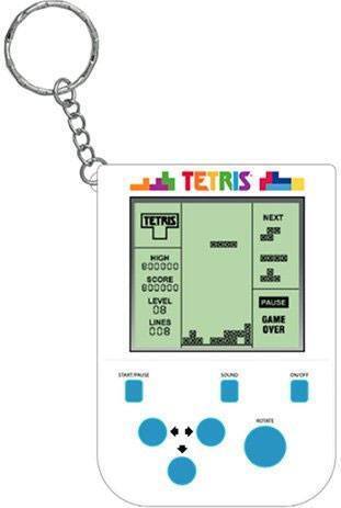 Fizz Creations Tetris Mini Keychain Retro-konsole One Size 1103