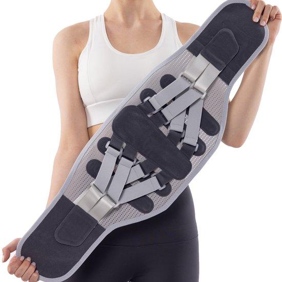 OEM Sportgordel, lendensteun, hurkhouding, steungordel mit stählernen Platten, passend für Tailleumfänge von 65-75 cm. 2026