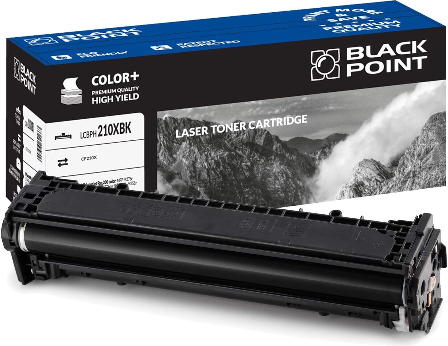 Toner CF210X / CRG-731HB - čierny - pre HP Laserjet Pro 200 Color: MFP M276NW, MFP M276N, M251N