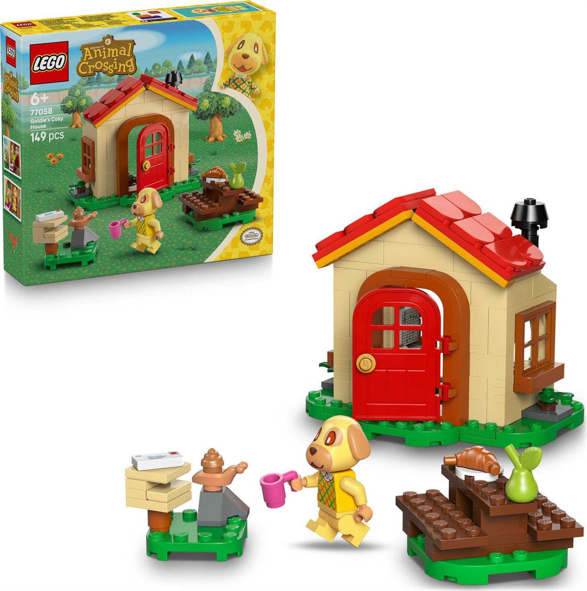 LEGO Goldie a jej útulný domček, Stavebnica, 6 rok / roky, Plast, 149 kusov, 271 g