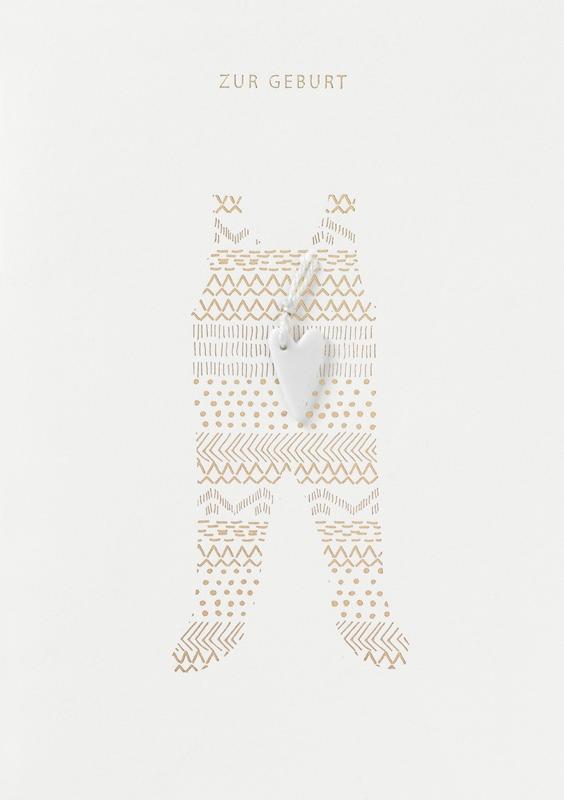 räder Glücksbringer Geburtskarte "Zur Geburt"