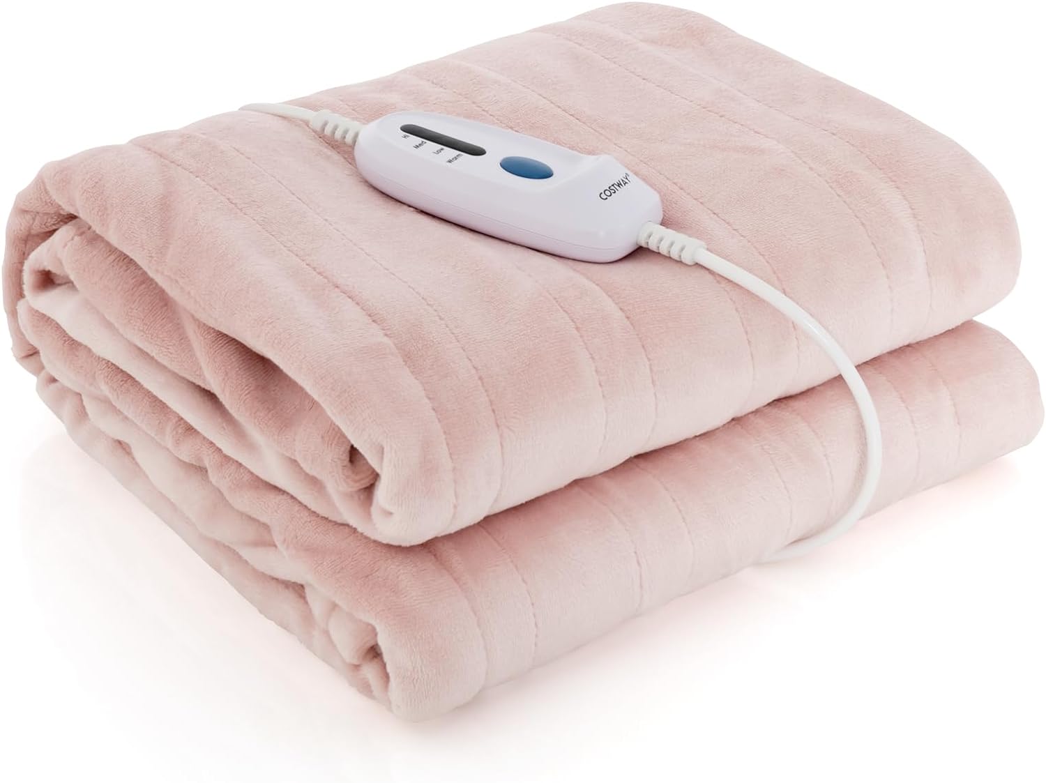 Rubu22a Heizdecke Klein, 160x80 cm USB Heizkissen für Bett, Sofa & Camping,  Wärmedecken Energiesparend & Waschbar, Einfarbig Decke Elektrisch (B1-Pink,  160x80 cm) : : Drogerie & Körperpflege