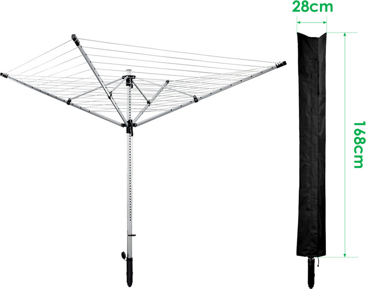 Fiqops Wäschespinne schutzhülle,Ersatz Schutzhülle Wetterschutz für Wäschespinnen Wetterschutzhülle RL-HG6619-1-DCq