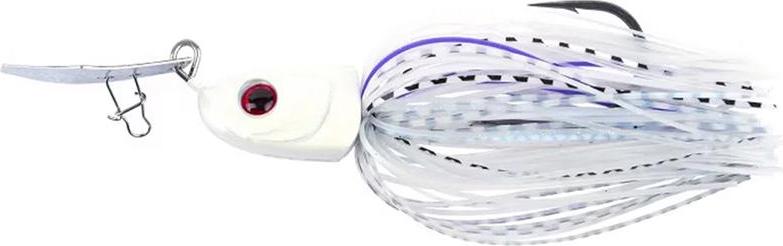 SHIMANO Lure Yasei Chit Chat Chatter, Chatterbait, Pearl White, LUYASCCC13PWH