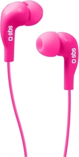 In-Ear-Kopfhörer SBS TEINEARPL 3.5 mm Rosa