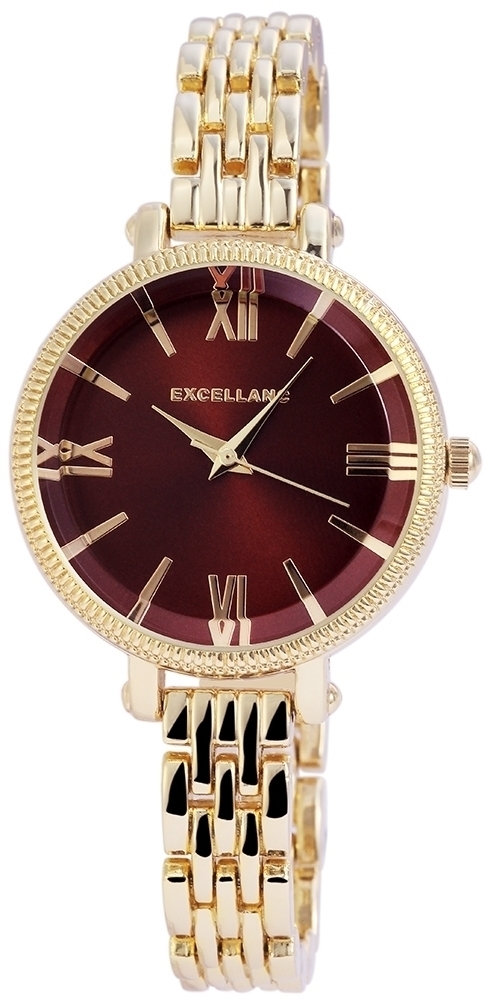 Excellanc Damenuhr mit Metallarmband 180607000009