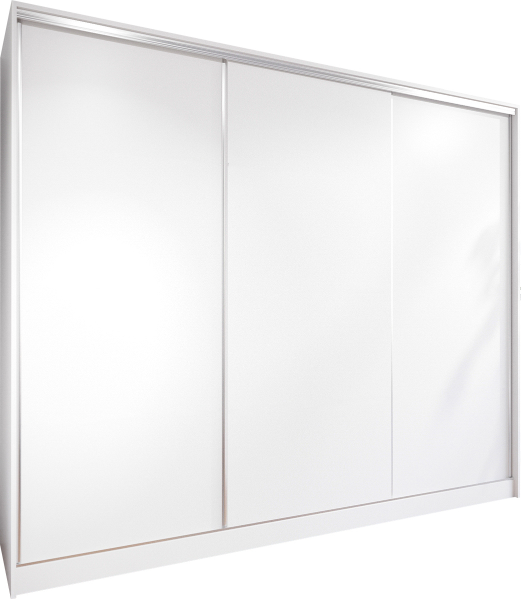 Schiebetürenschrank Kleiderschrank Schwebetürenschrank BRITTA B 270 weiß