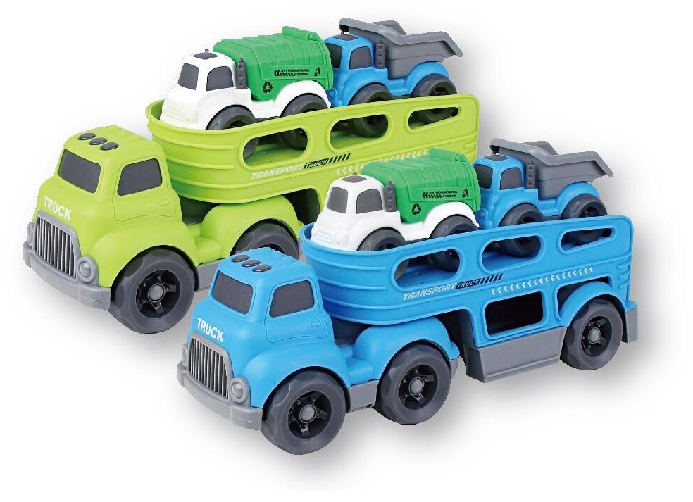 Wiky Auto - Sattelzug mit Autos 30 cm
