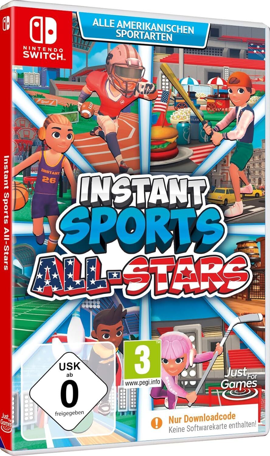 INSTANT SPORTS All Stars Alle amerikanischen Sportarten fur die ganze Familie fur Nintendo Switch