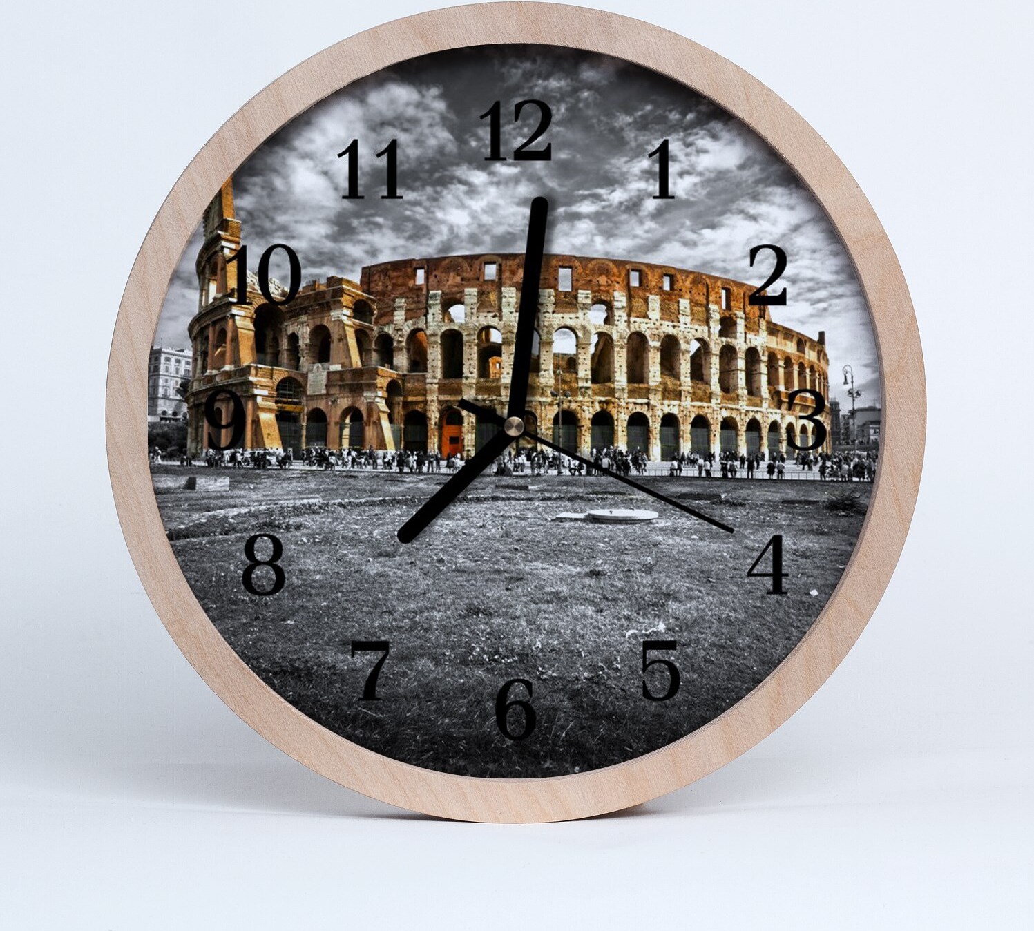tulup Holzuhr 20fi cm wanduhr - das Kolosseum zdo-20-50130515