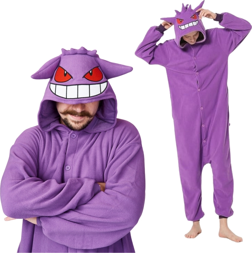 Onesie Kigurumi Pyjamas Pokemon Gengar Kaufland at