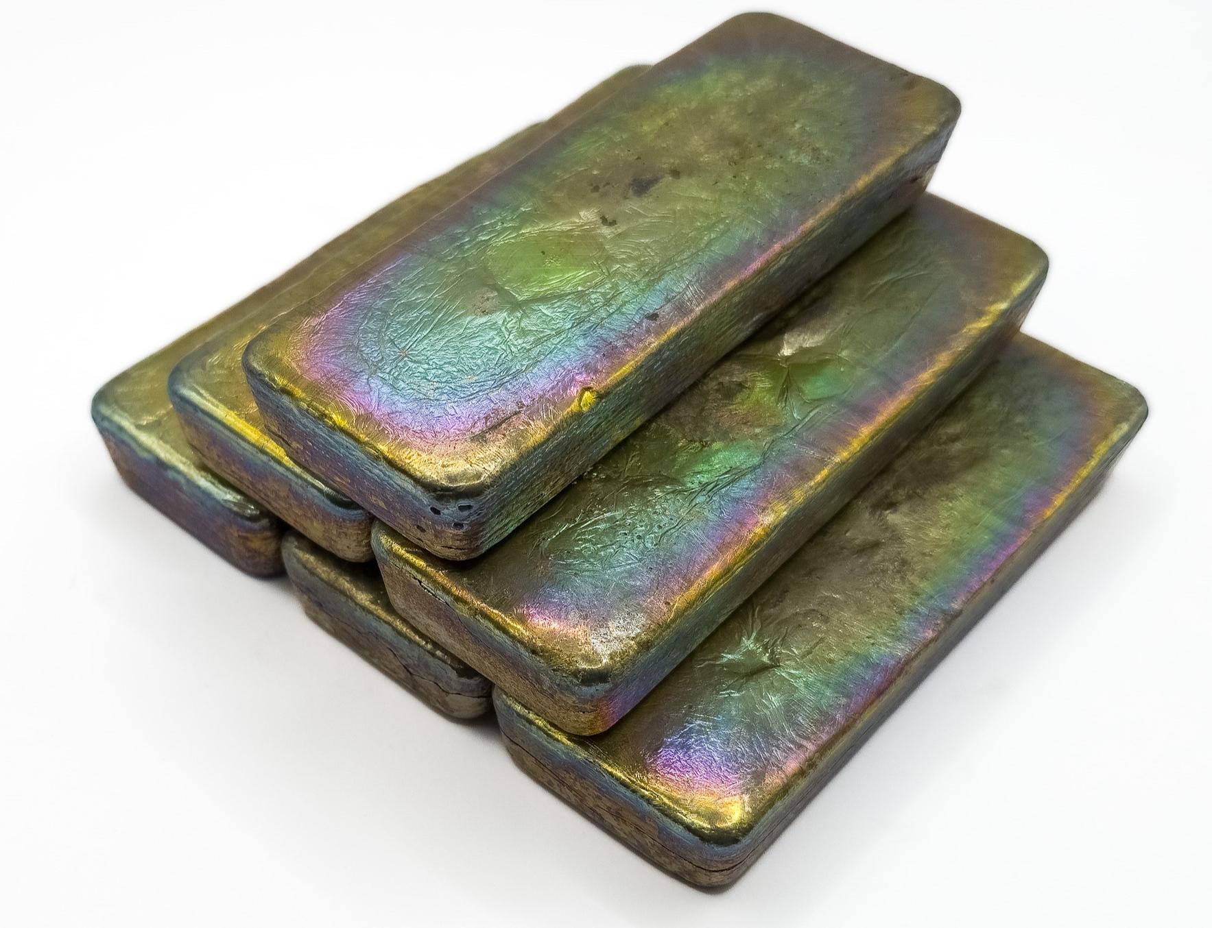 ZGG Bismut Bi99,99 % Barren, 1 kg Bi-Bar-1000g