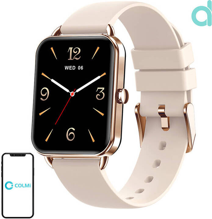 Smartwatch Colmi P20, 235 mAh, Bluetooth 5.2, Gold P20 Gold