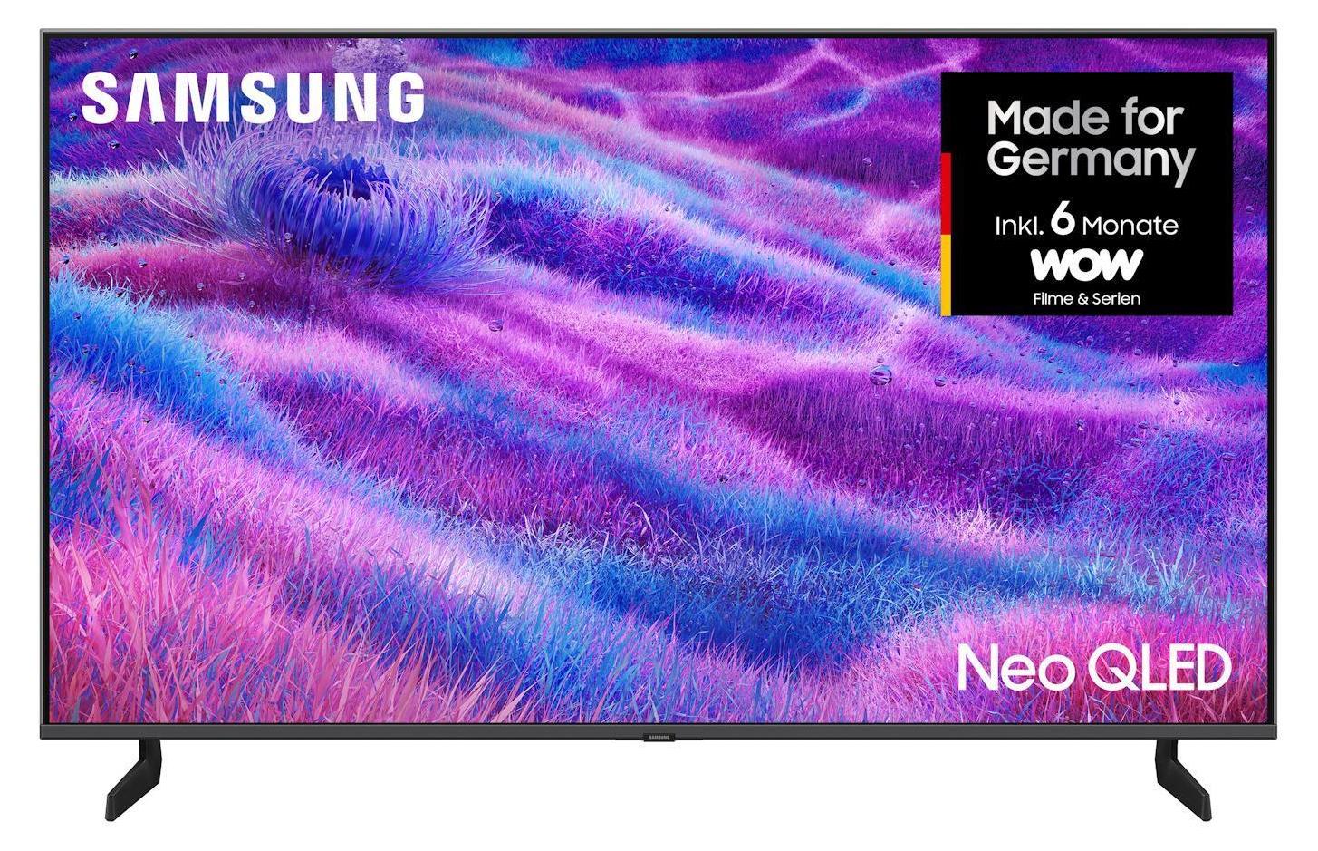 Samsung GQ50QN80FAU, 127 cm (50"), 2160 x 3840 px, QLED, Smart TV, Wi-Fi, Karbón, Strieborná