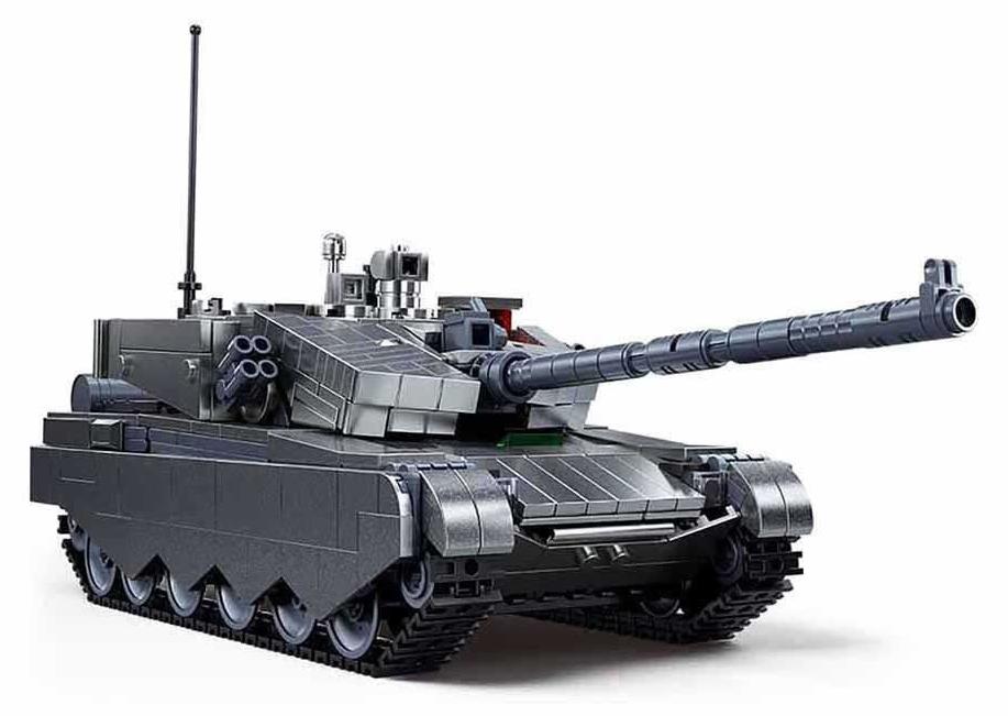 Sluban Modellbausteine M38-B1234, Panzer ZTS-99AS, im Maßstab 1:35