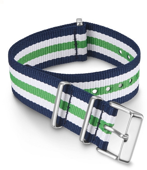 Timex Dvojvrstvový nylonový remienok Slip-Thru 20 mm