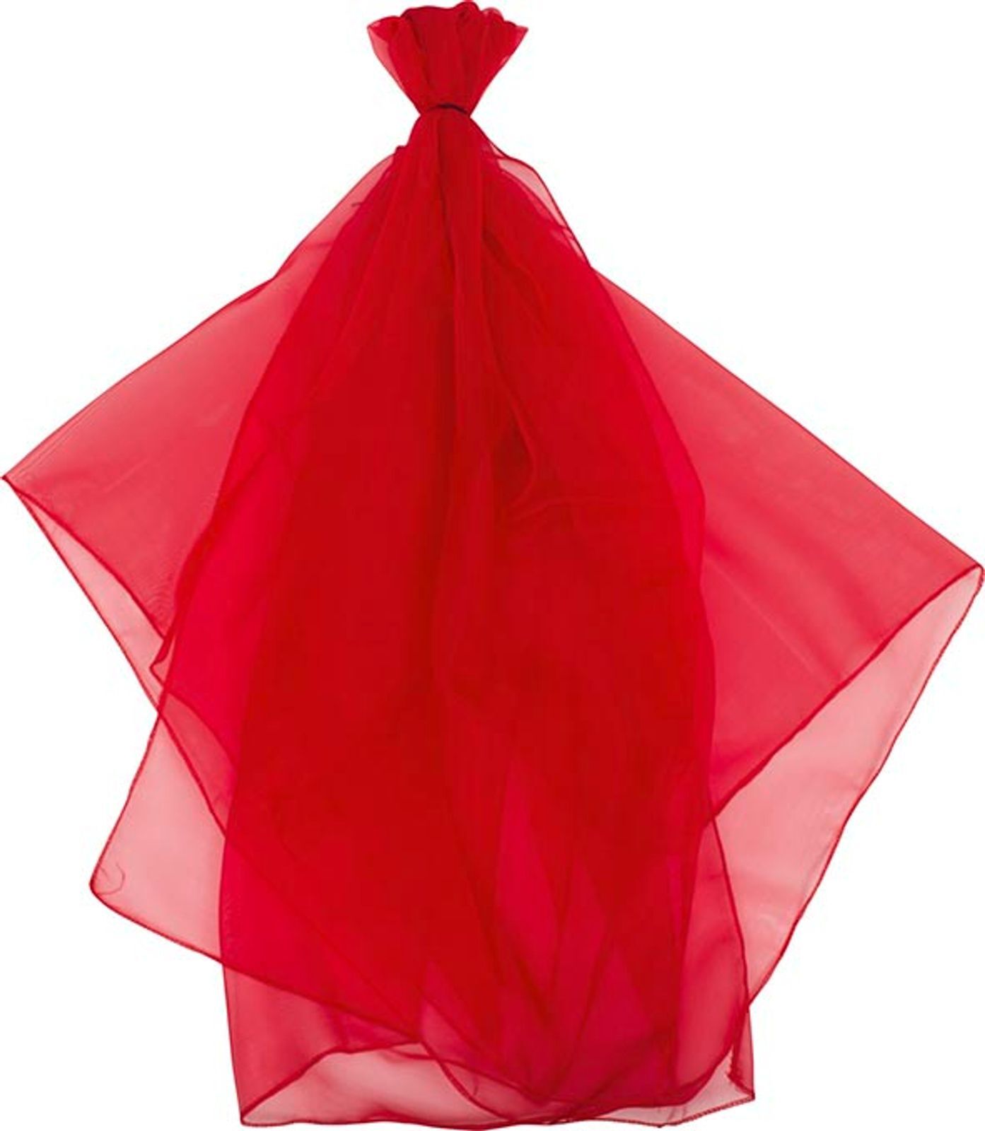 Goki Chiffontuch, rot 15535