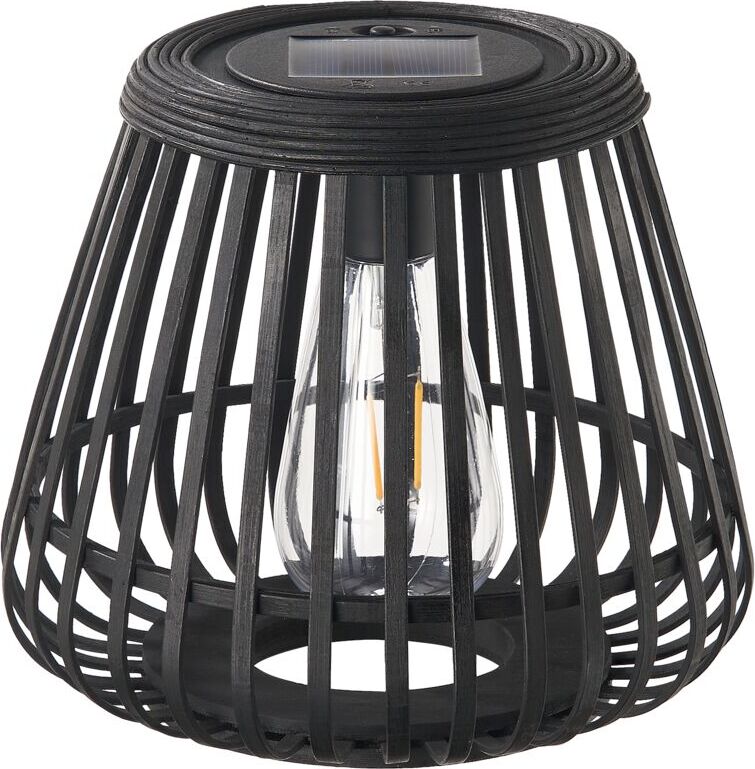 Pauleen Solarlaterne Sunshine Glimmer IP44 2700K 7lm Schwarz 48343